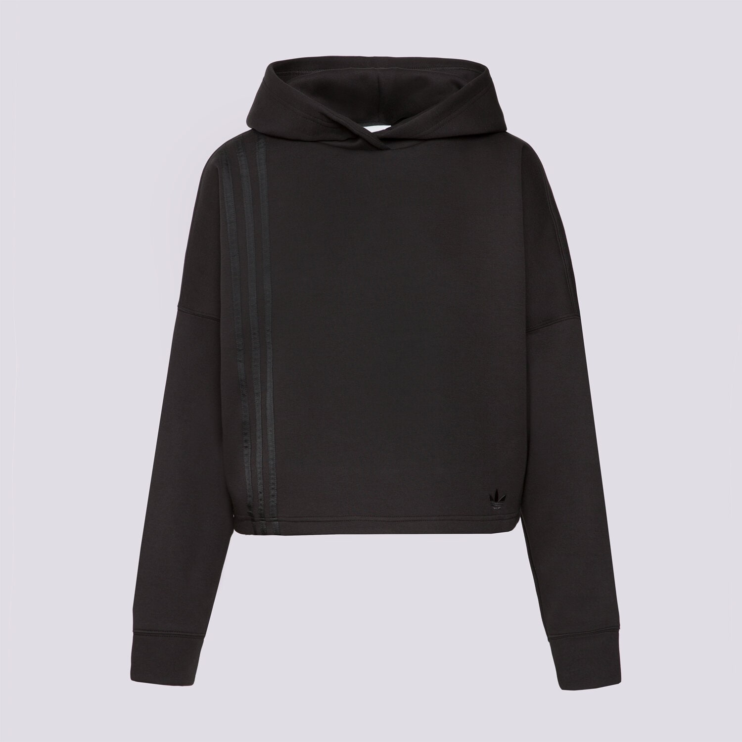 Femei bluză ADIDAS BLUZĂ CU GLUGĂ 3 STRIPES HOODY JX2701 Negru