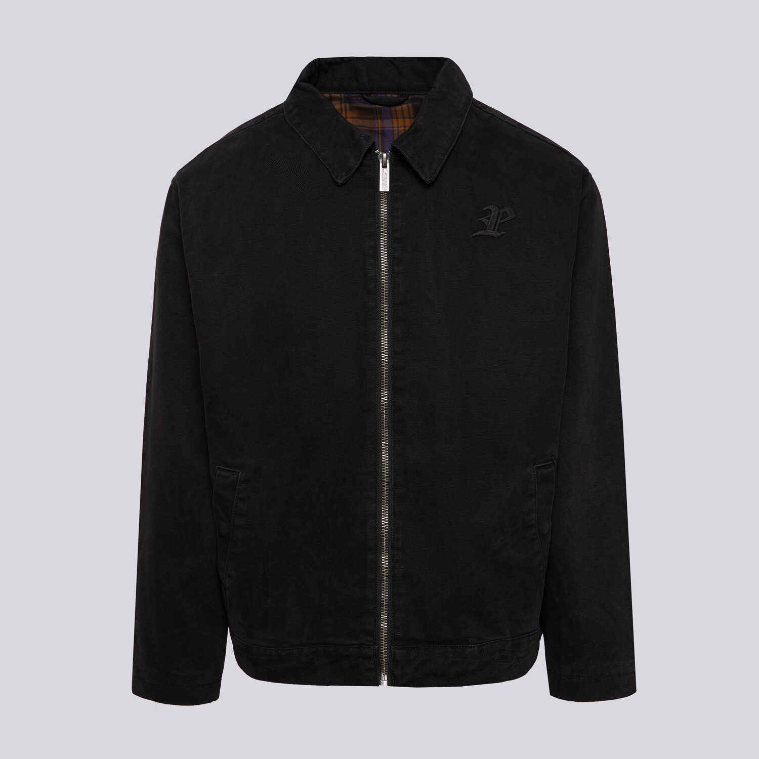 Bărbați eacă de iarnă PROSTO JACHETĂ JACKET 24-HR BLACK KL252MOUT1021 Negru