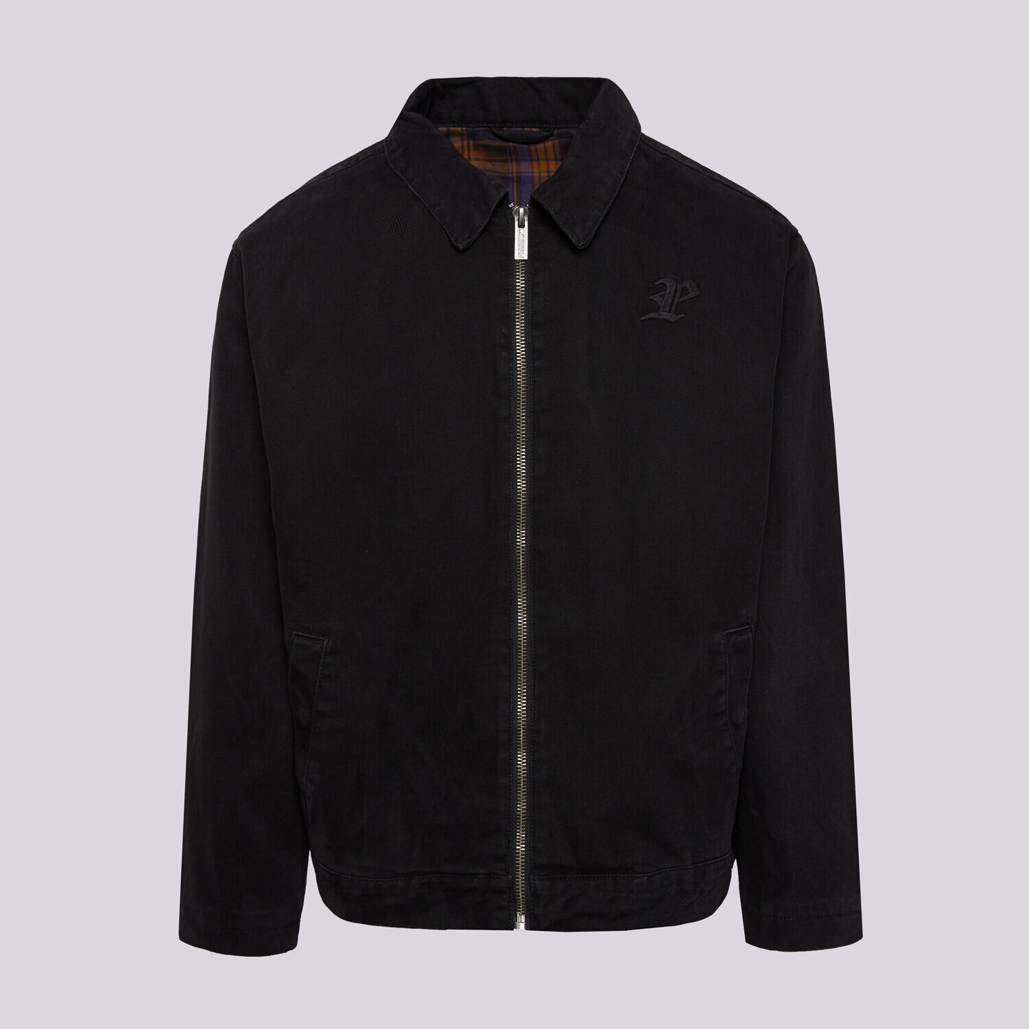 Bărbați eacă de iarnă PROSTO JACHETĂ JACKET 24-HR BLACK KL252MOUT1021 Negru
