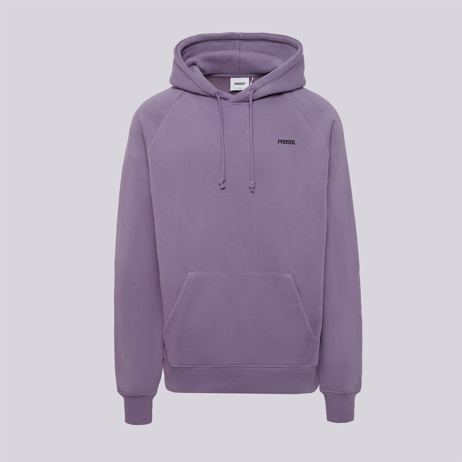 Bărbați bluză PROSTO BLUZĂ CU GLUGĂ HOODIE SKIZZLE WASHED LAVENDER KL252MSWE2183 Lavandă