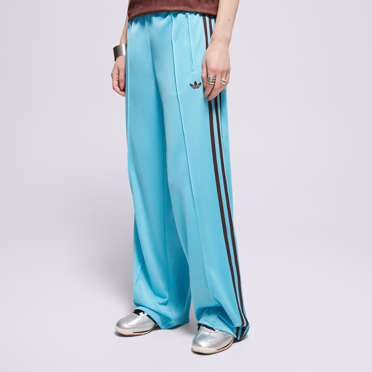 Femei pantaloni ADIDAS PANTALONI  FIREBIRD TP JY2689 Albastru