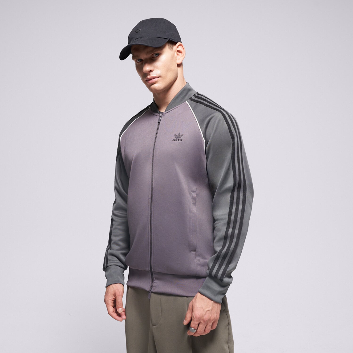 Bărbați bluză ADIDAS BLUZĂ SST TT JY1295 Gri