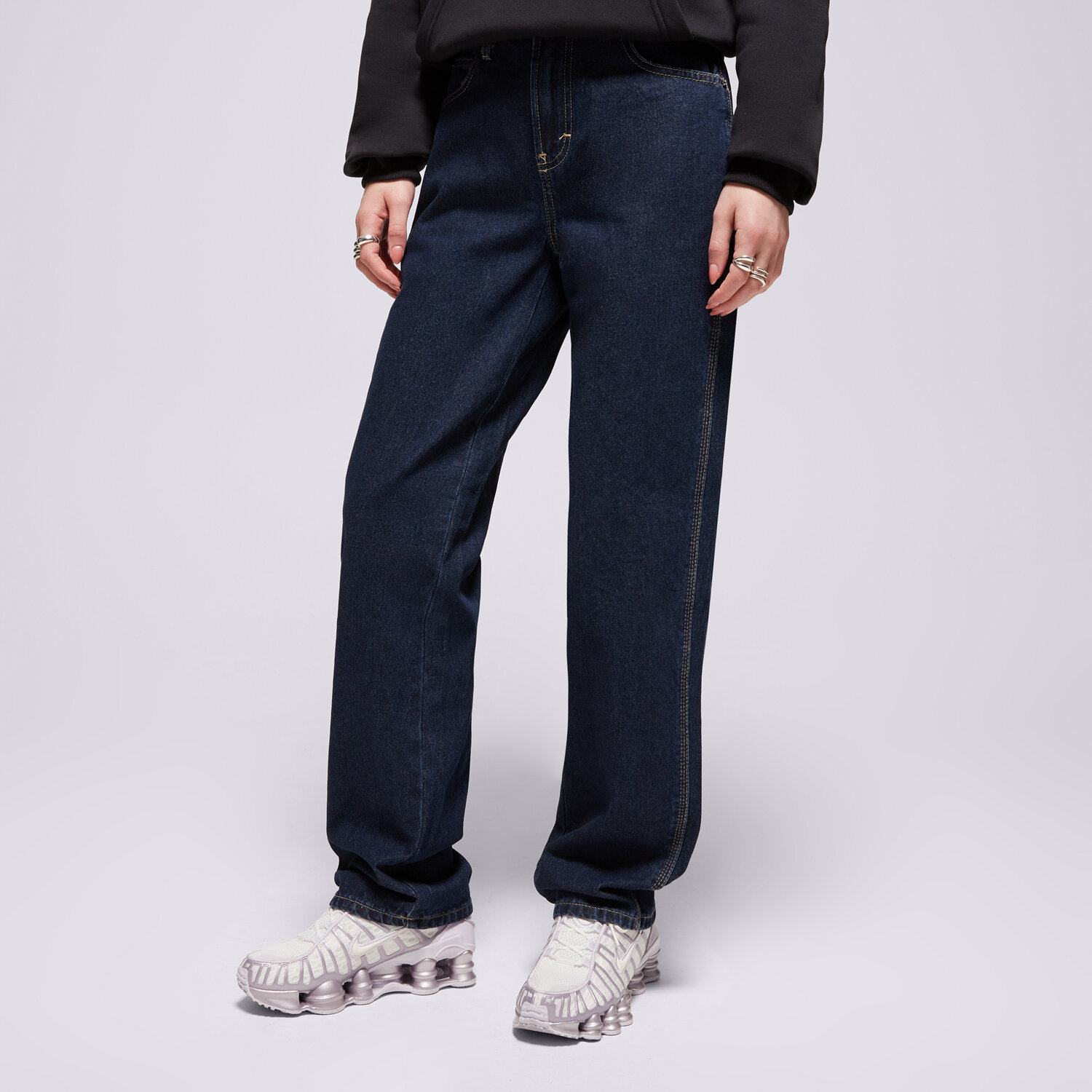 Femei pantaloni DICKIES PANTALONI  FARNER DENIM W DK0A87NN0DD1 Negru