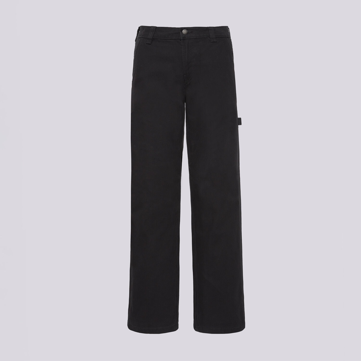 Femei pantaloni DICKIES PANTALONI  DICKIES DUCK CANVAS CARPENTER PANT W DK0A886TBLK1 Negru