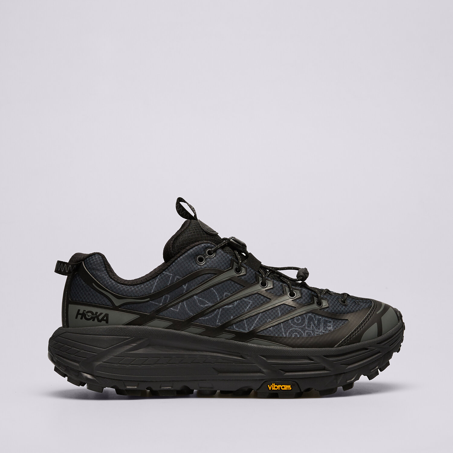 Barbați pantofi sport HOKA MAFATE THREE2 WORDMARK 1175490BCKT Negru