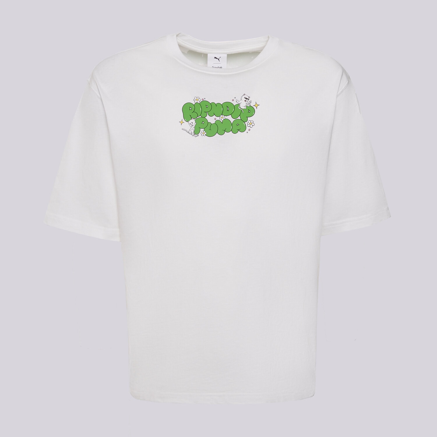Bărbați tricou PUMA TRICOU PUMA X RIPNDIP BOXY GRAPHIC TEE 632413 02 Alb