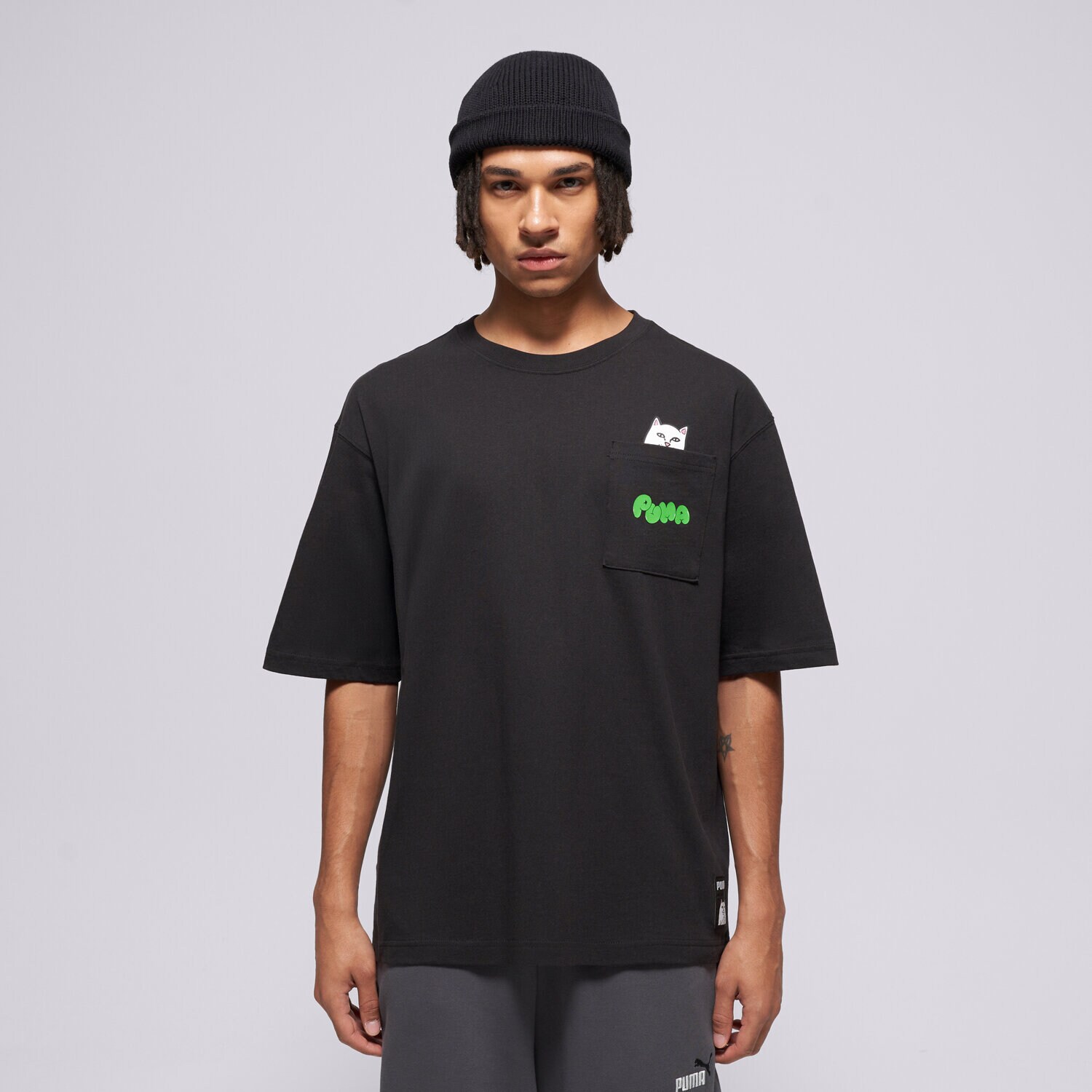 Bărbați tricou PUMA TRICOU PUMA X RIPNDIP RELAXED POCKET TEE 633779 01 Negru