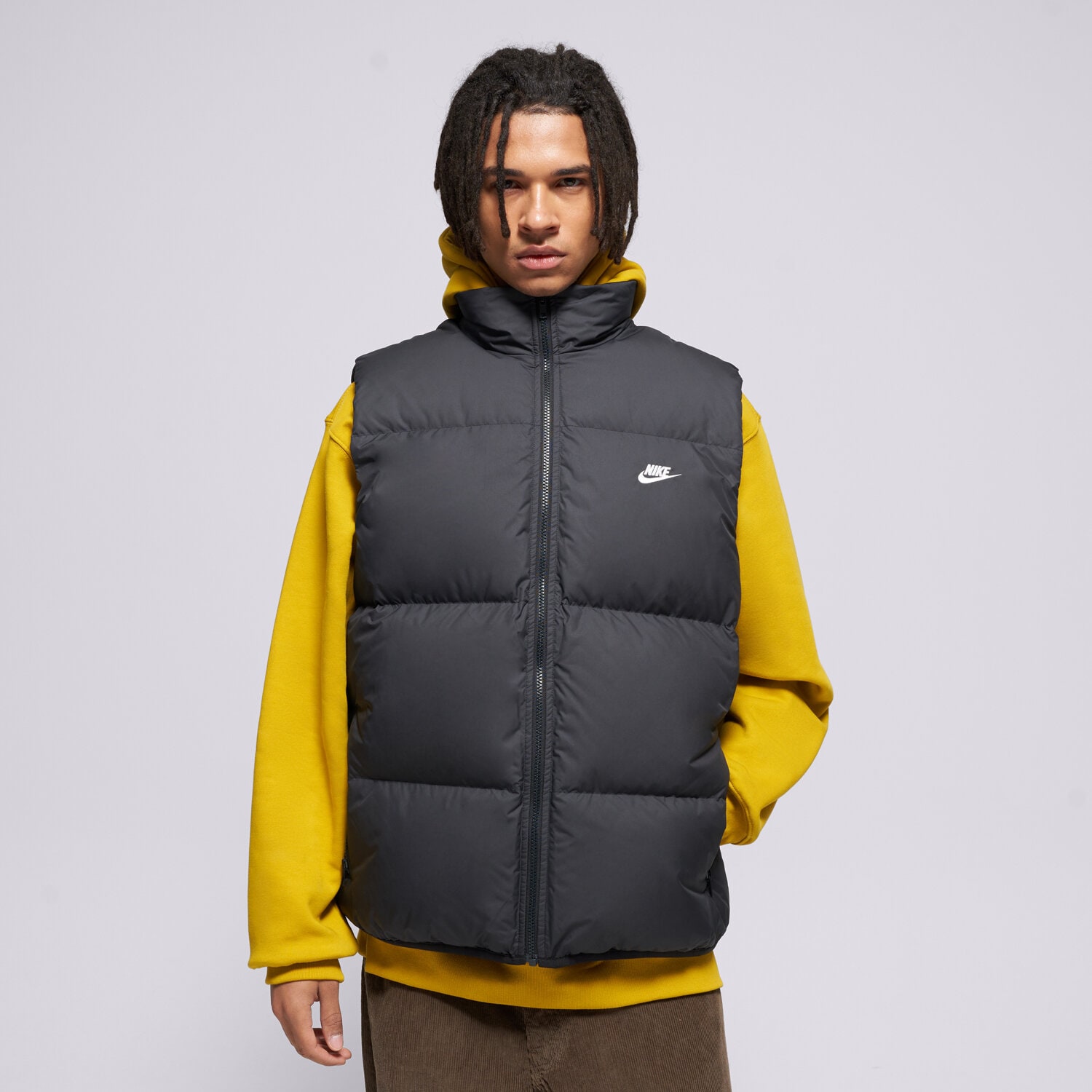 Bărbați veste NIKE VESTĂ M SF CLUB PUFFER VEST 550 IB2977-010 Negru