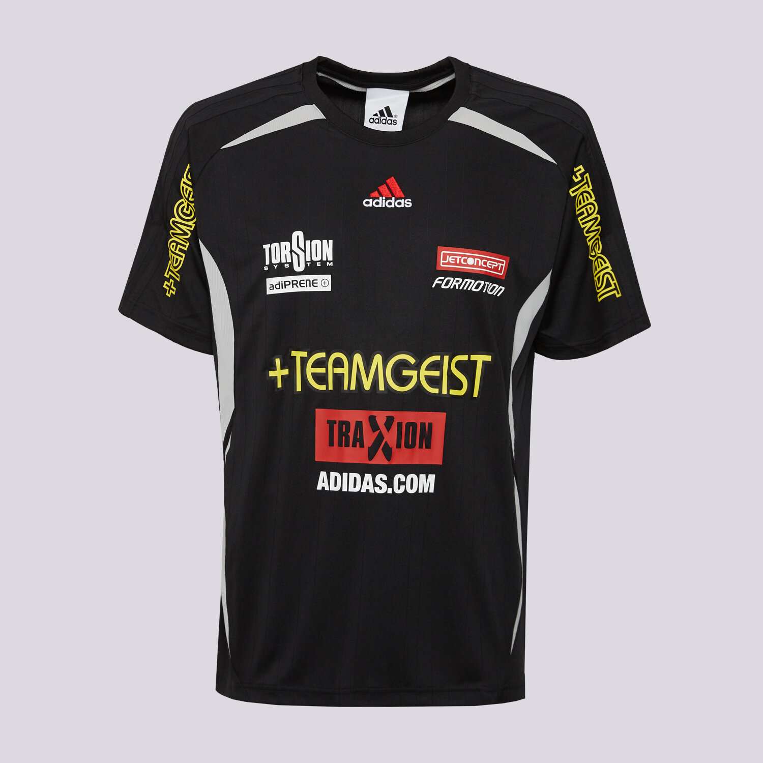 Bărbați tricou ADIDAS CĂMAșĂ GRAPHIC SHORT SLEEVE JERSEY TEAMGEIST KG2671 Negru