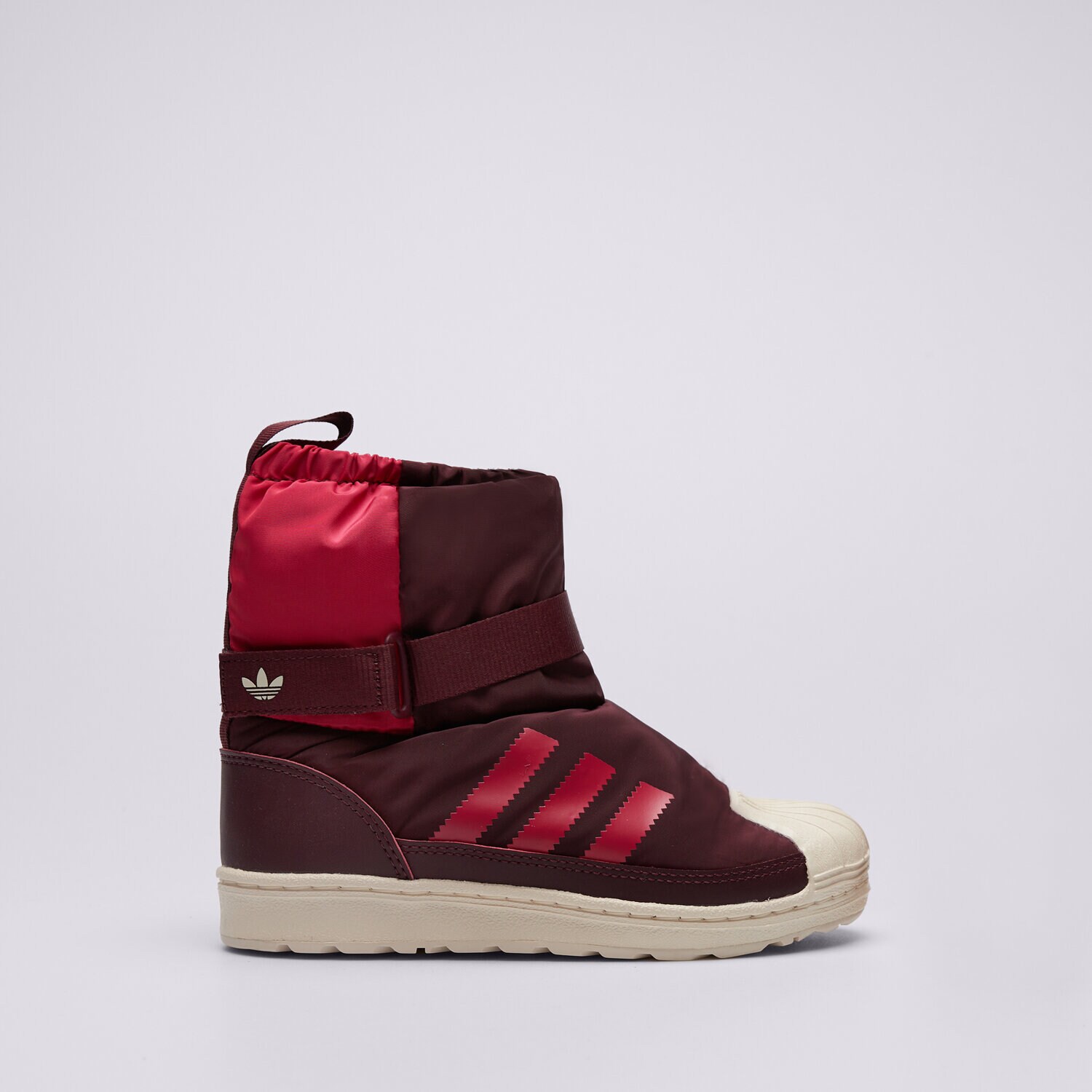 Copii încălțăminte de iarnă ADIDAS SUPERSTAR 360 WTR BOOT C JR5804 Bordo
