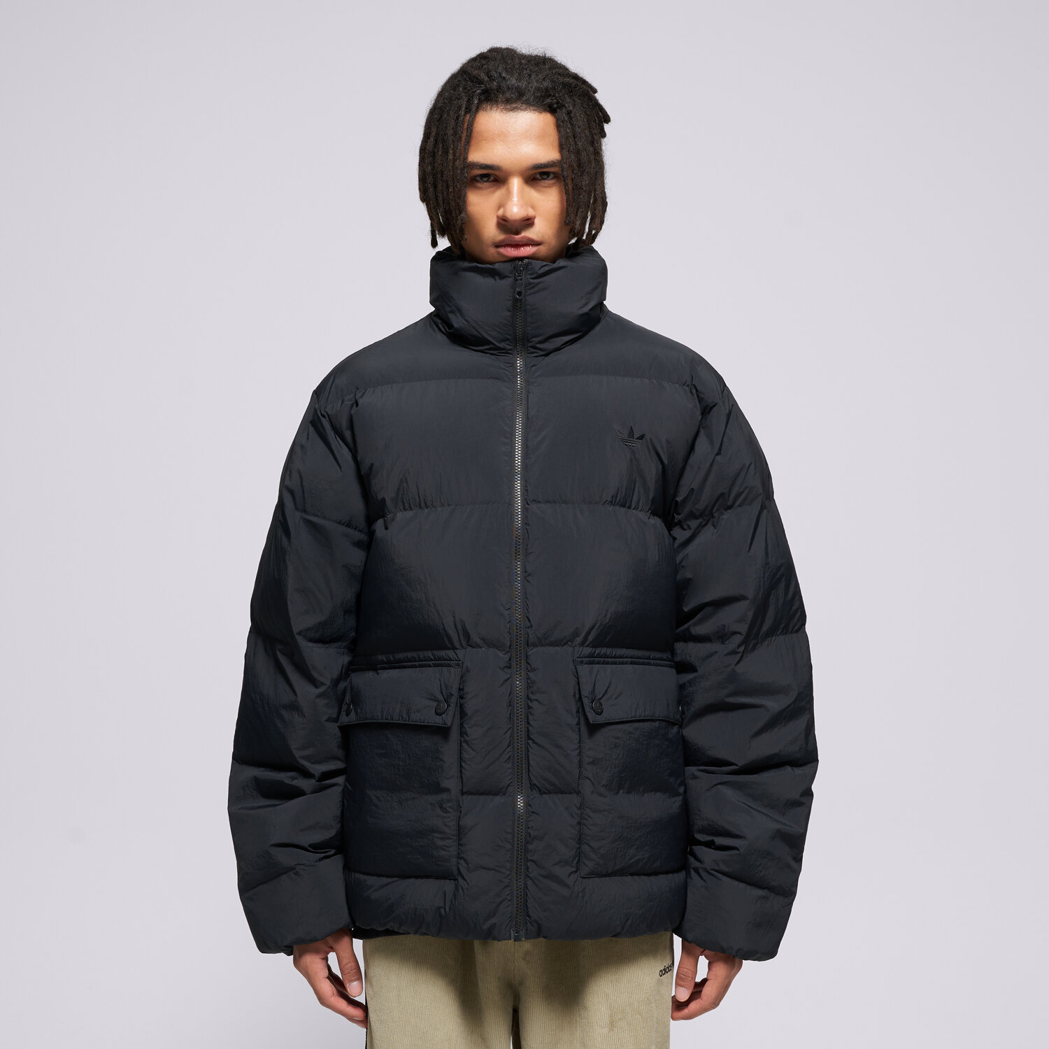 Bărbați eacă de iarnă ADIDAS JACHETĂ DE IARNĂ SYNTHDOWN PUFFE JW5815 Negru