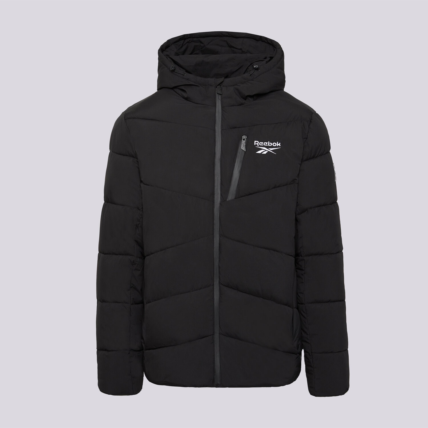 Bărbați eacă de iarnă REEBOK JACHETĂ DE IARNĂ STRETCH PUFFER JACKET RBO15670011 Negru