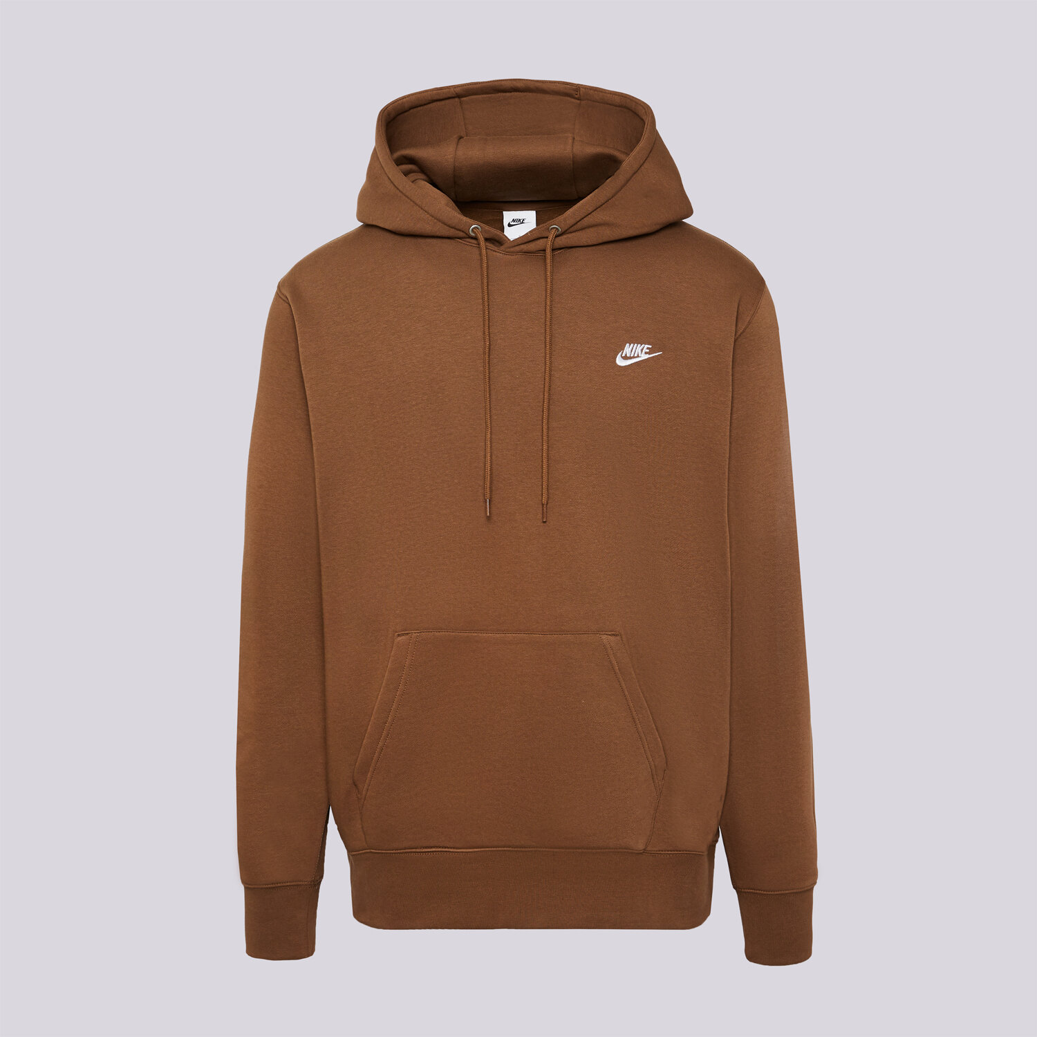 Bărbați bluză NIKE BLUZĂ CU GLUGĂ M NK CLUB BB PO HOODIE FN3859-235 Maro