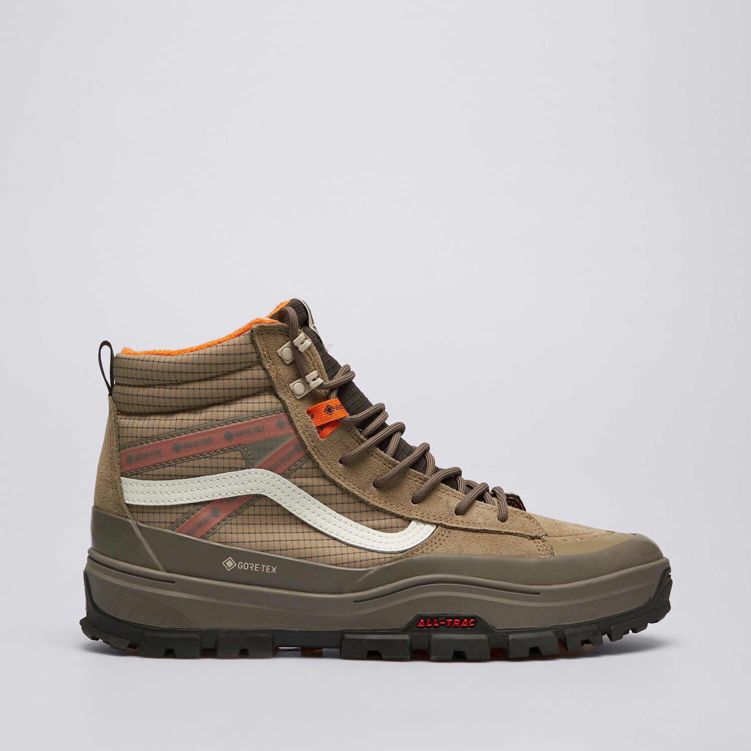 Bărbați încălțăminte de iarnă VANS MTE SK8-HI GORE-TEX INSULATED VN000DARBKL1 Kaki