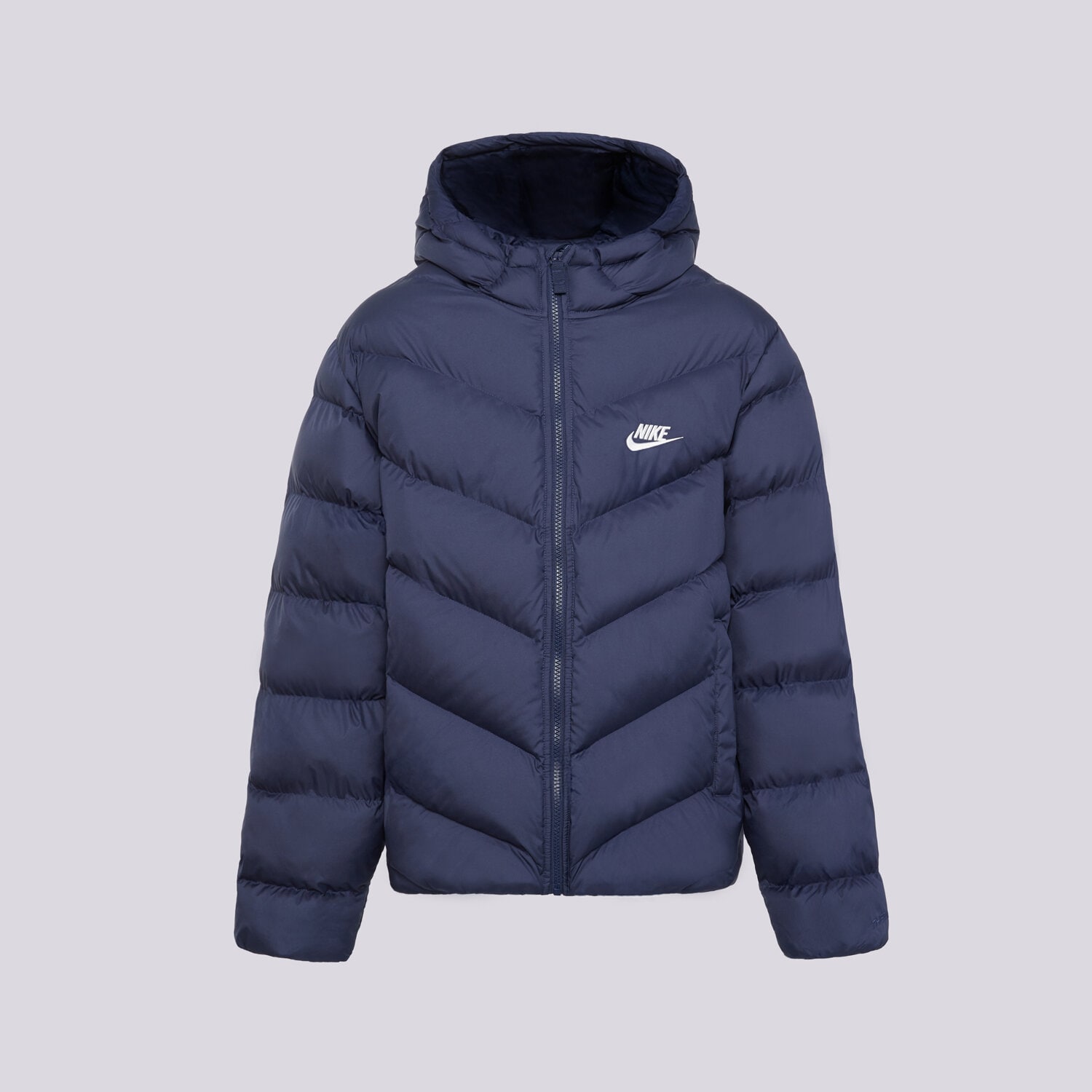 Jachetă de sezon pentru copii (primăvară/toamnă) NIKE JACHETĂ CU PUF K NSW TF ADP PUFFER BOY HQ4976-410 Bleumarin