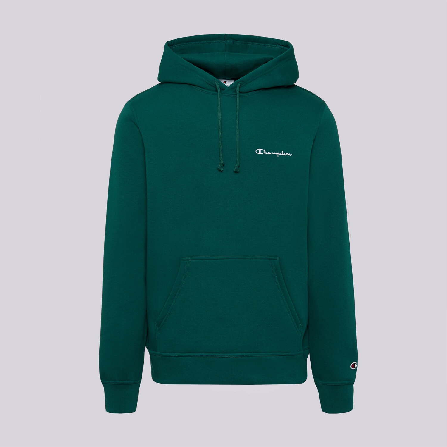 Bărbați bluză CHAMPION BLUZĂ CU GLUGĂ HOODED SWEATSHIRT 221790GS584 Verde
