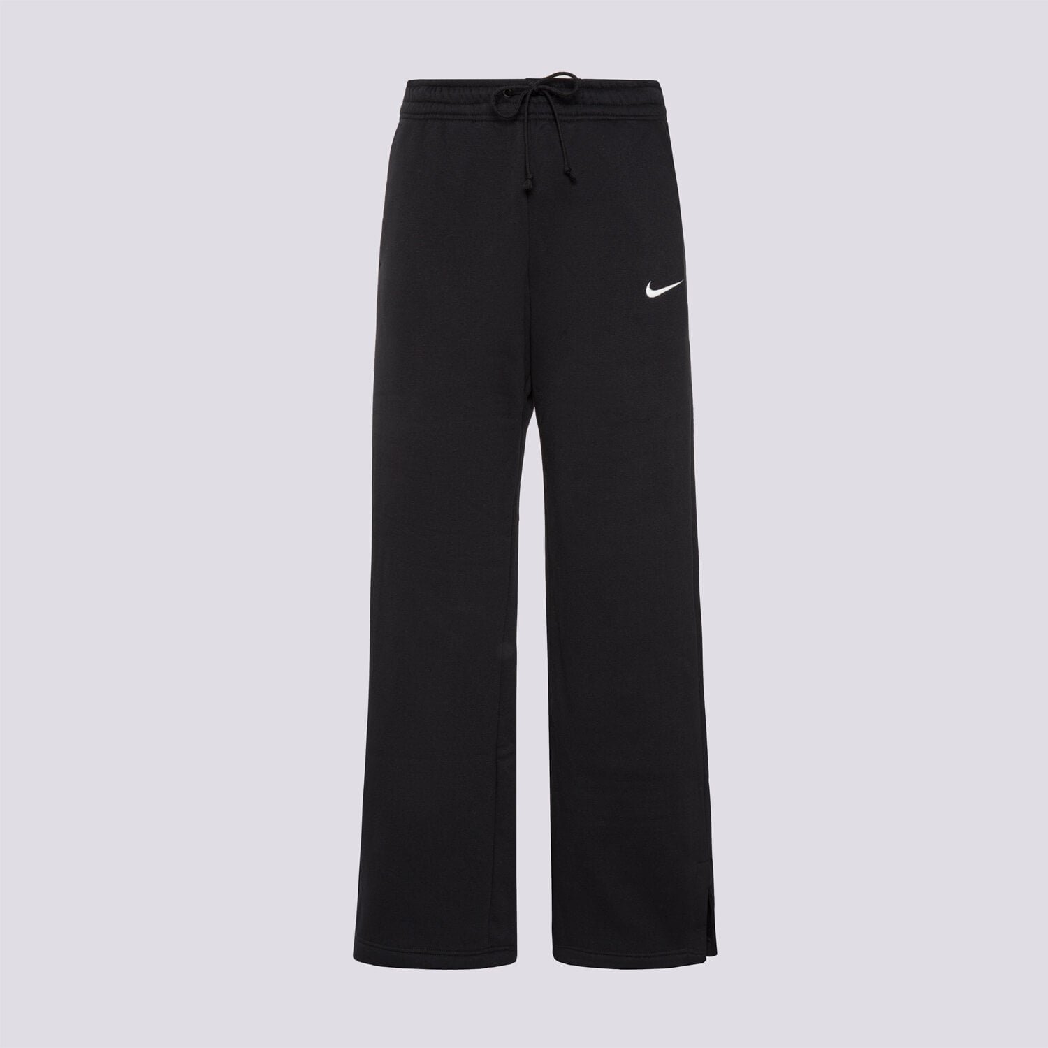 Femei pantaloni NIKE PANTALONI  W NSW PHNX FLC HR PANT WIDE 2 IH1011-010 Negru