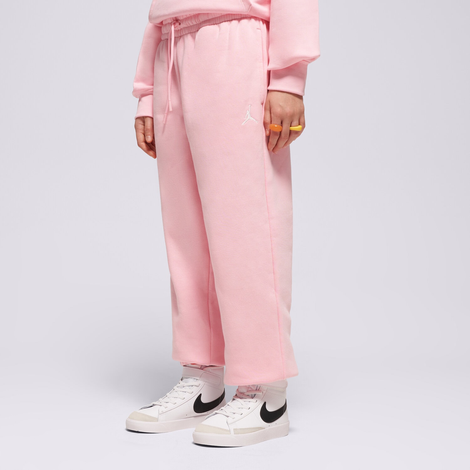 Pantaloni pentru copii JORDAN PANTALONI  WJ BRKN FLC PANT GIRL 45F138-A0W Roz