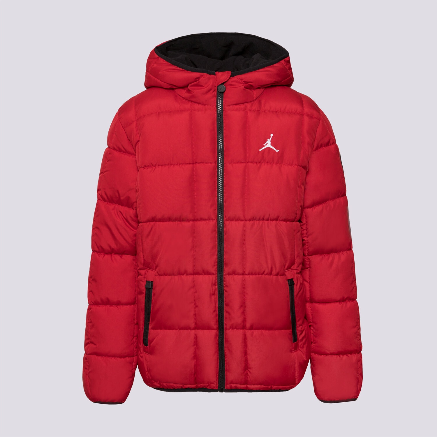 Jachetă de sezon pentru copii (primăvară/toamnă) NIKE HAD JACHETĂ CU PUF JDN ESSENTIAL MDWT PUFFER BOY 95F009-R78 Roșu