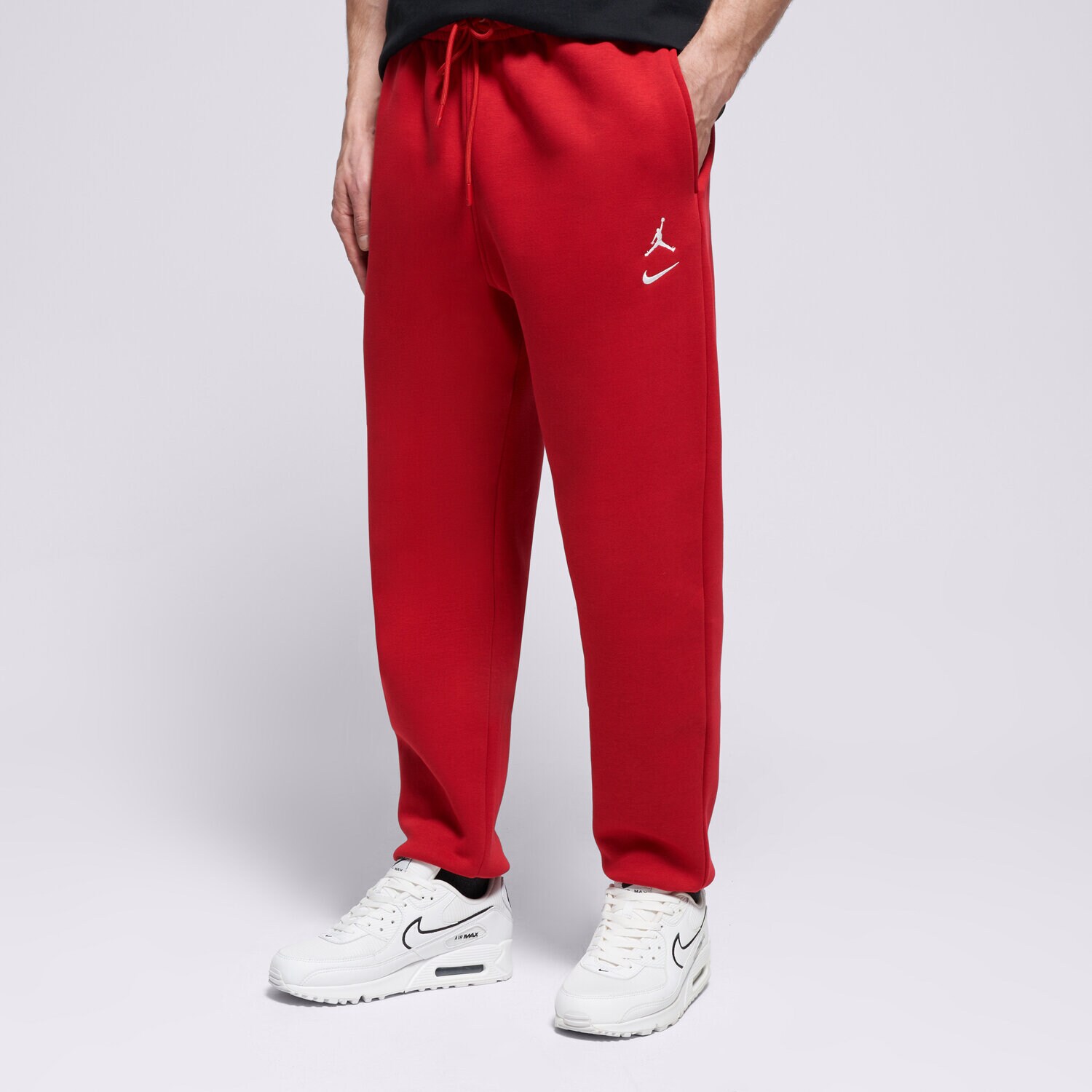 Bărbați pantaloni JORDAN PANTALONI  M J BRK VARSITY FLC PANT BB IM1361-687 Roșu