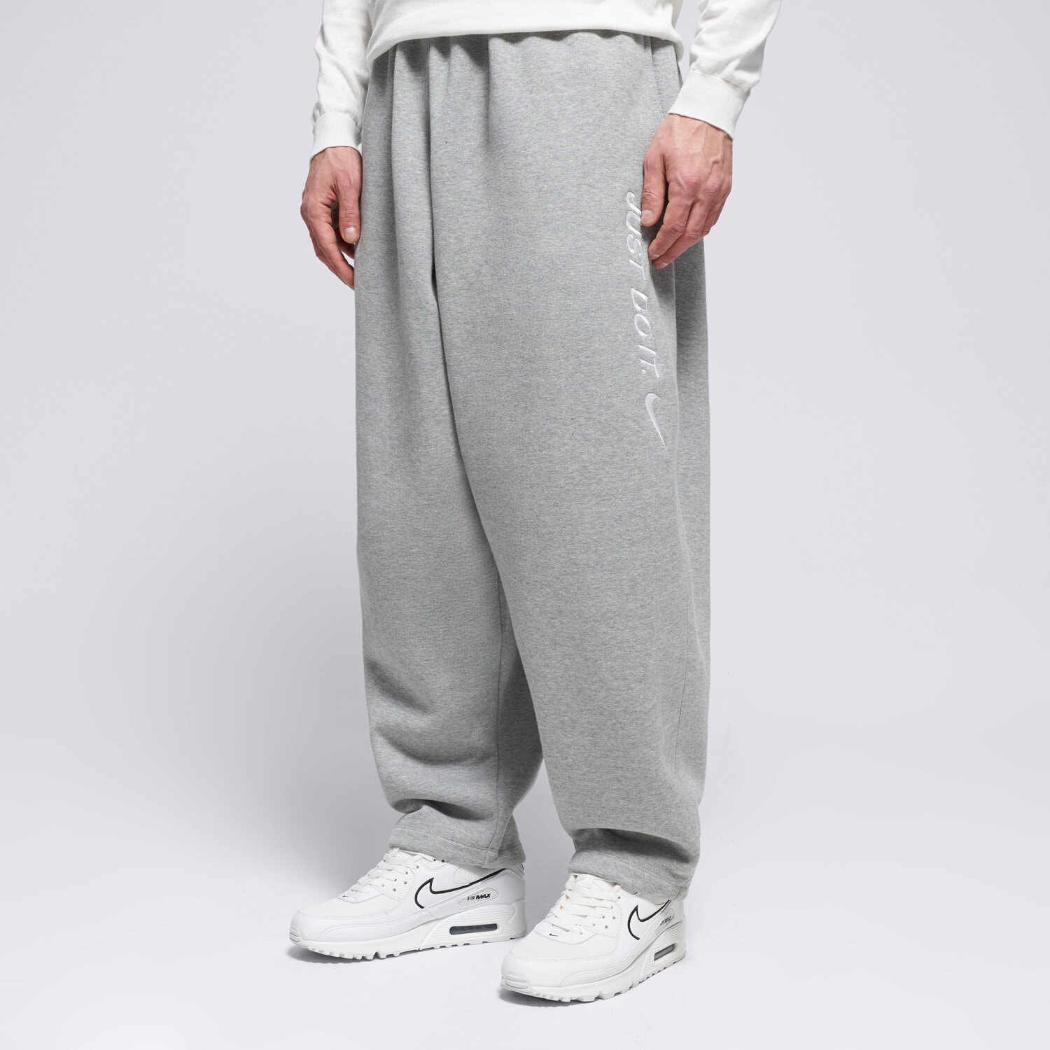 Bărbați pantaloni NIKE PANTALONI  M NK CLUB BB OS PANT JDI IF1645-063 Gri