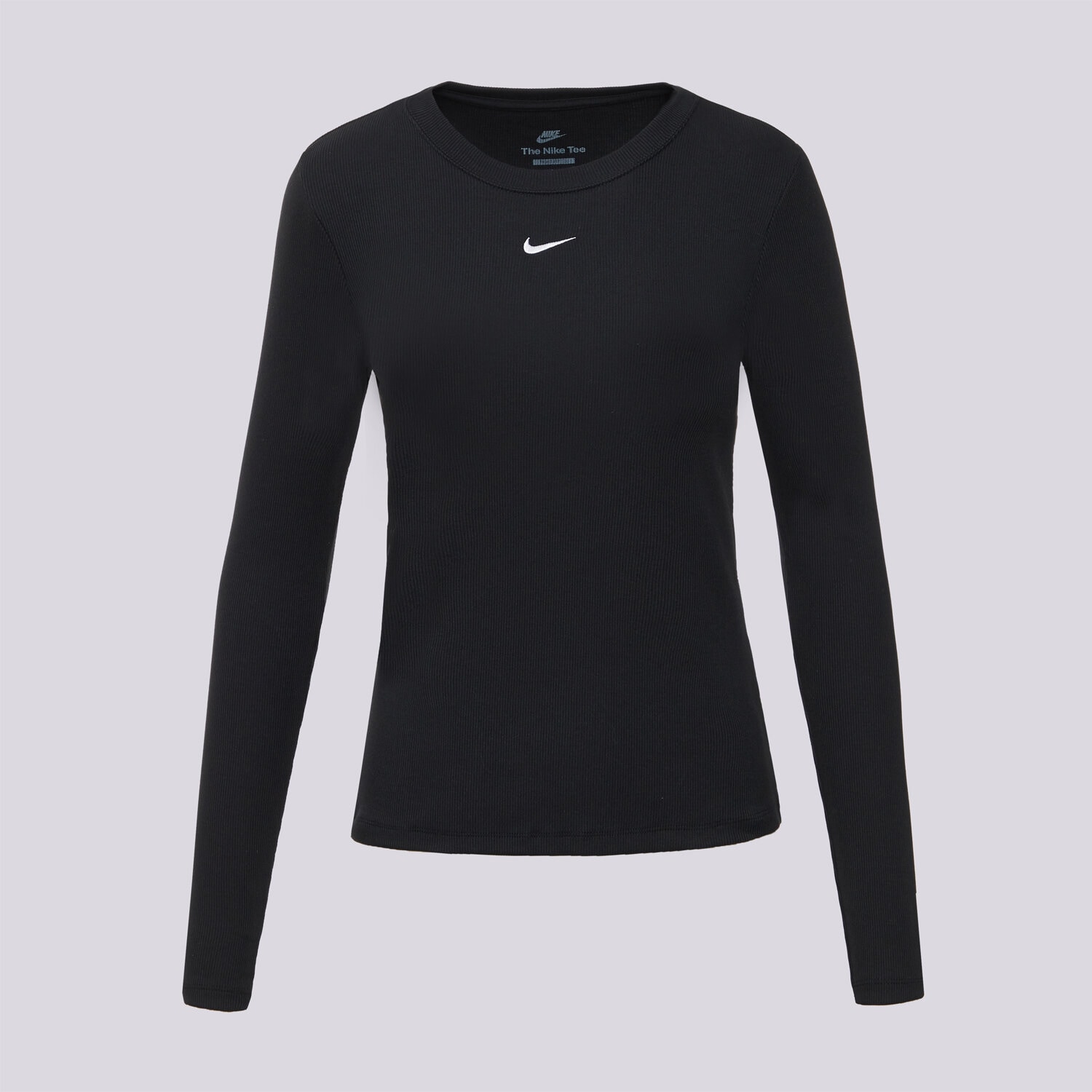 Femei tricou NIKE TRICOU LS TEE RIB TIGHT W NSW IH7691-010 Negru