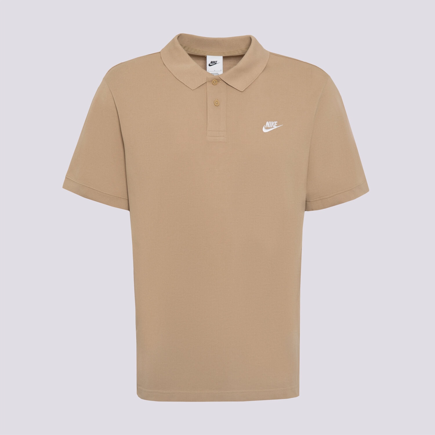 Bărbați tricou NIKE POLO M NK CLUB SS POLO PIQUE FN3894-297 Bej