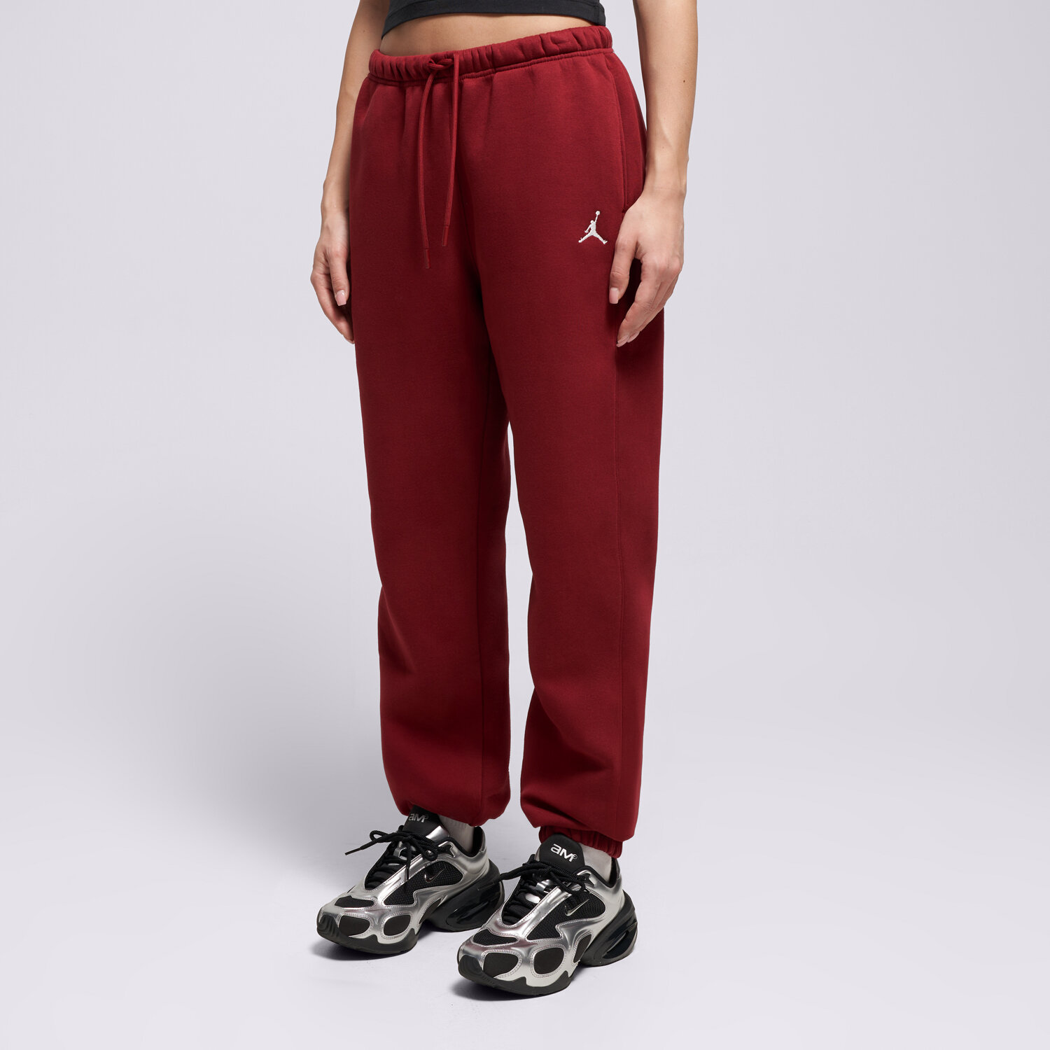 Femei pantaloni JORDAN PANTALONI  JBROOKLYN FLEECE FV7077-677 Bordo
