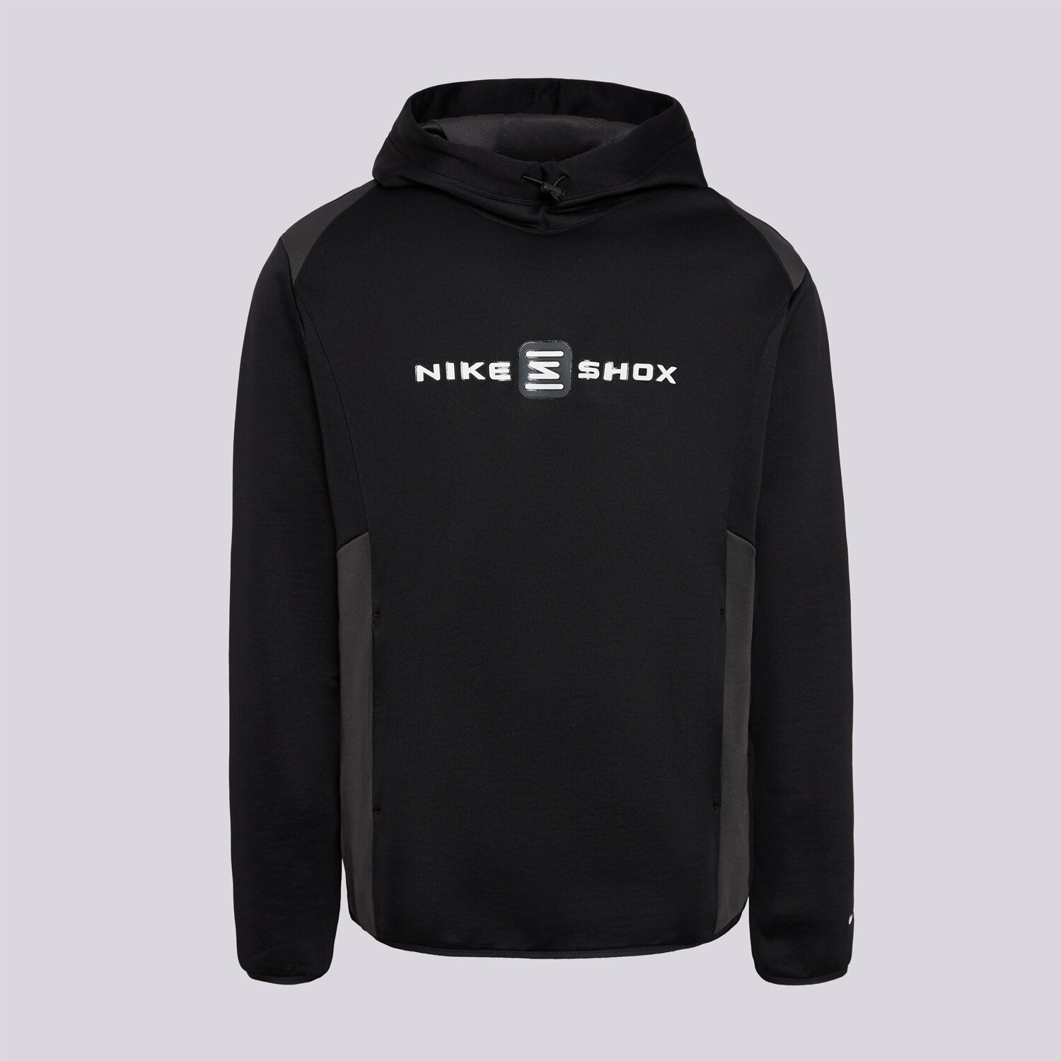 Bărbați bluză NIKE BLUZĂ CU GLUGĂ M NSW HOODIE SHOX IH0528-010 Negru