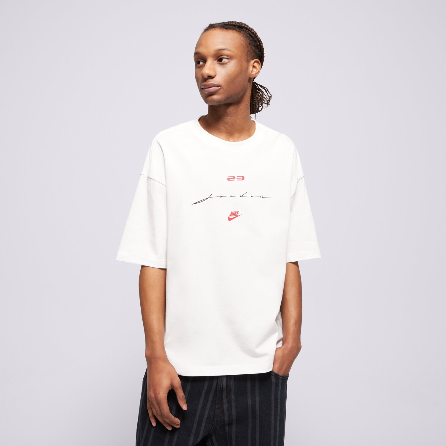 Bărbați tricou JORDAN TRICOU JORDAN FLIGHT IF3014-100 Alb