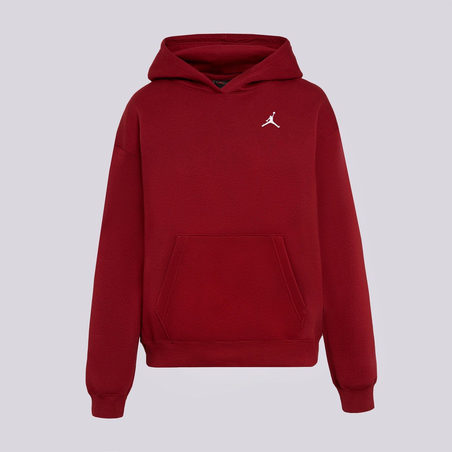 Femei bluză JORDAN BLUZĂ CU GLUGĂ BROOKLYN FLEECE FV7071-677 Bordo