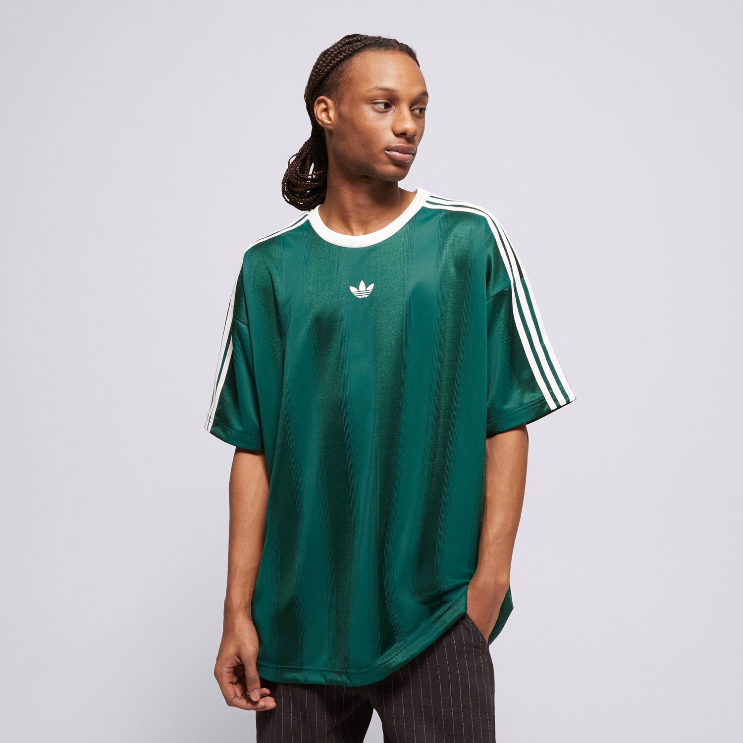 Bărbați tricou ADIDAS TRICOU JACQUARD JERSEY KD5834 Verde