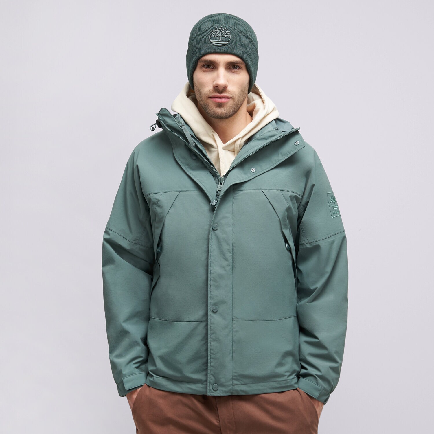 Bărbați eacă de iarnă TIMBERLAND JACHETĂ DE IARNĂ WINNICK WP 3IN1 JACKET TB0A64773921 turcoaz