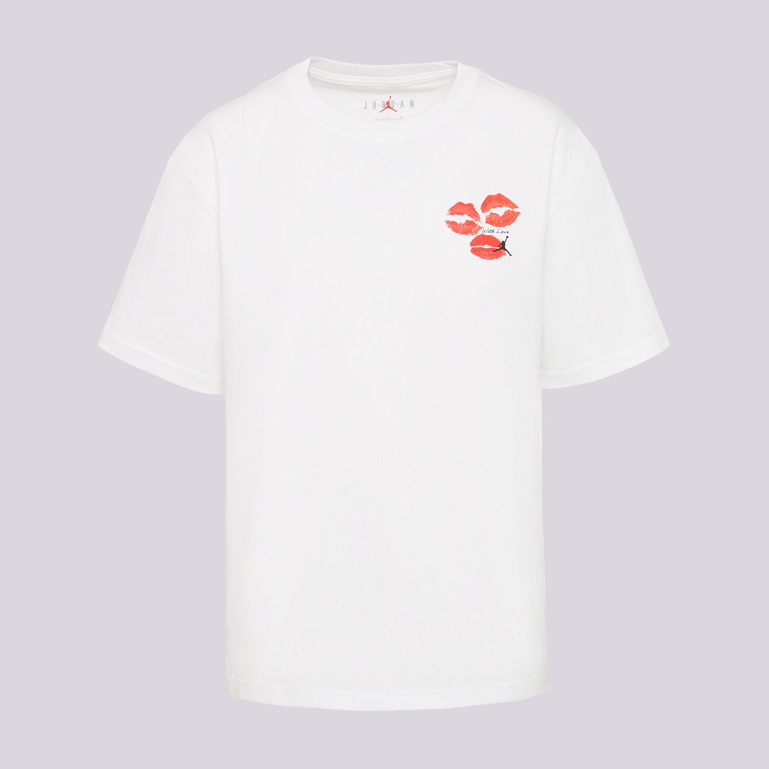 Femei tricou JORDAN TRICOU W J FLT SS GF GFX TEE KISS IF0797-100 Alb