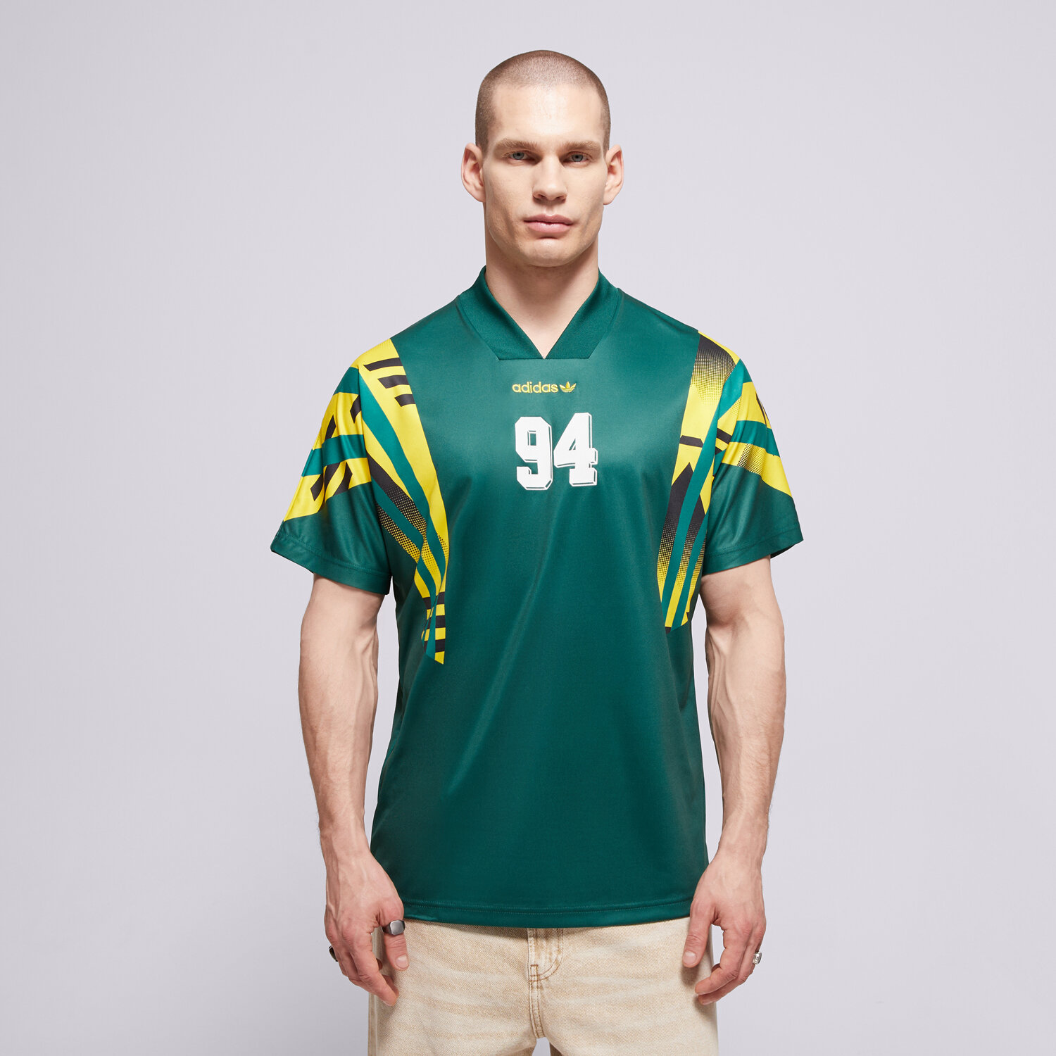 Bărbați tricou ADIDAS TRICOU SANTIAGO JSY KS5502 Verde
