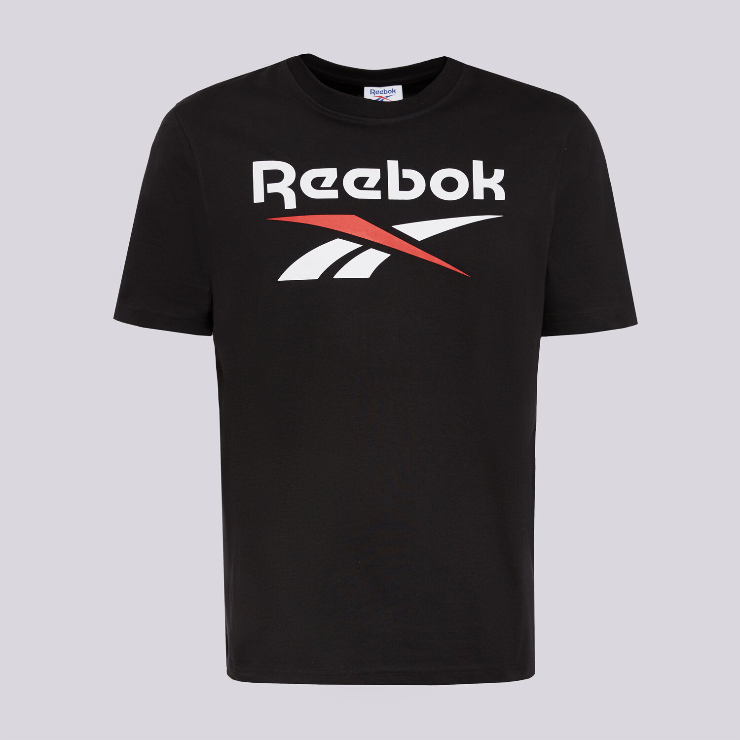 Bărbați tricou REEBOK TRICOU BRUNO BIG LOGO CREW NECK SS TEE 100240887 Negru