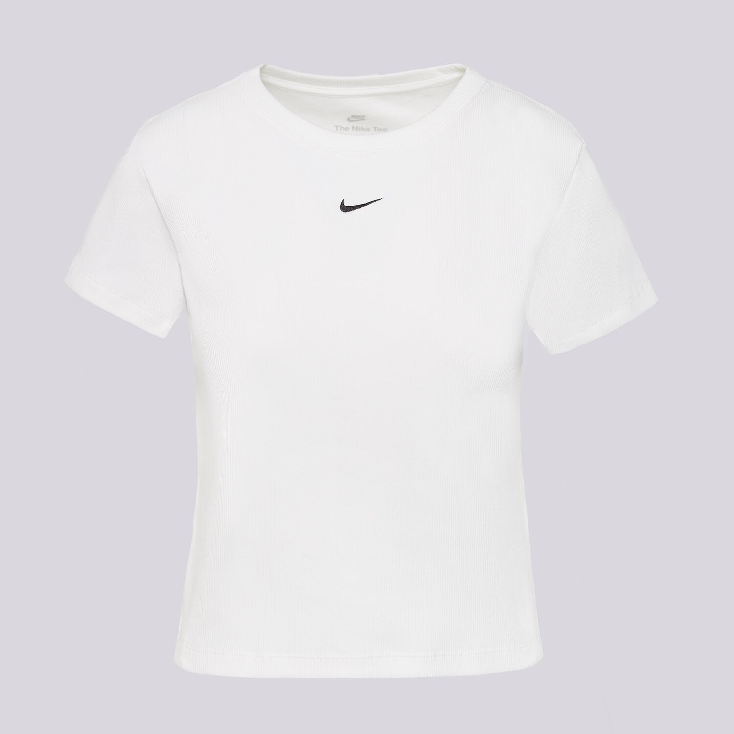 Femei tricou NIKE TRICOU W NSW RIB TGHT SS TEE HV4994-100 Alb