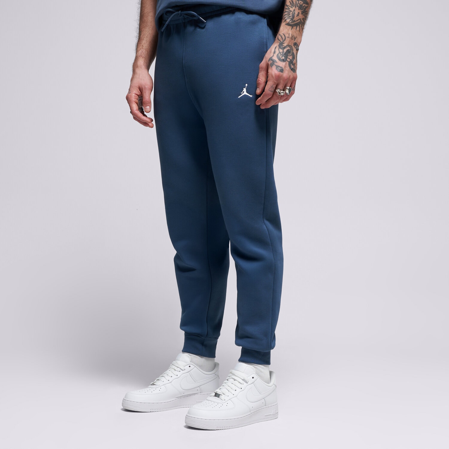 Bărbați pantaloni JORDAN PANTALONI  JORDAN BROOKLYN FLEECE FV7277-464 Albastru