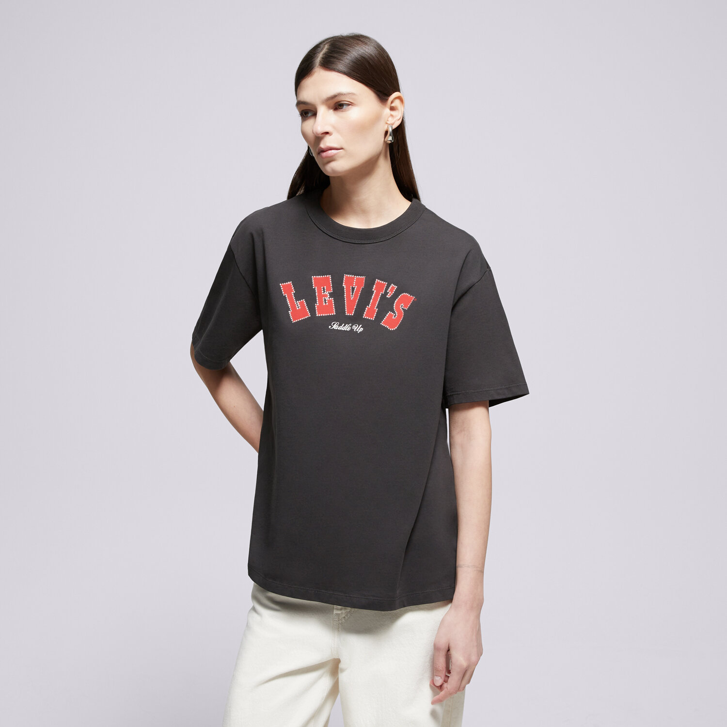 Femei tricou LEVI'S TRICOU GR TABOR TEE BLACKS 001MX-0022 Negru