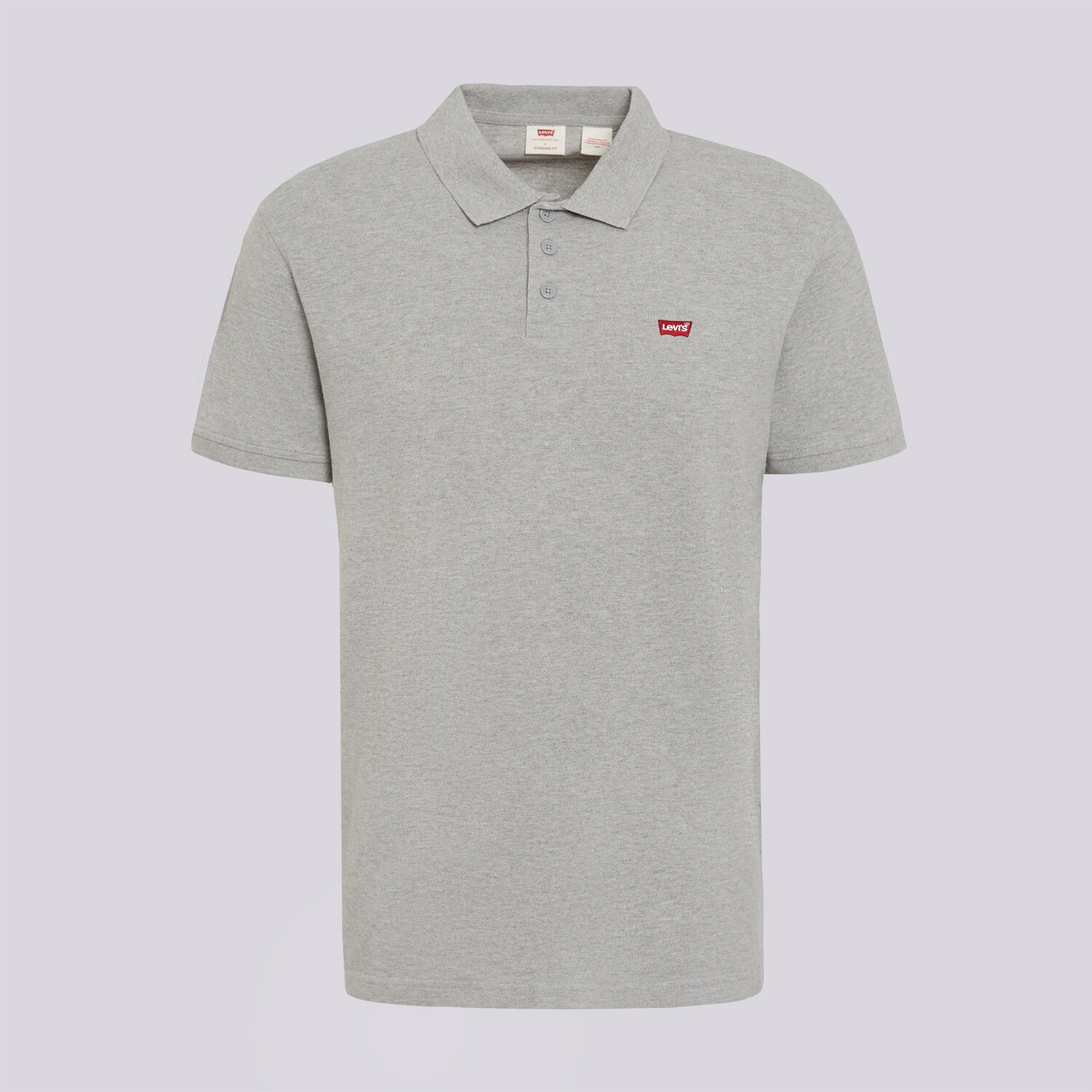 Bărbați tricou LEVI'S POLO LEVIS HM POLO GREYS 35883-0004 Gri