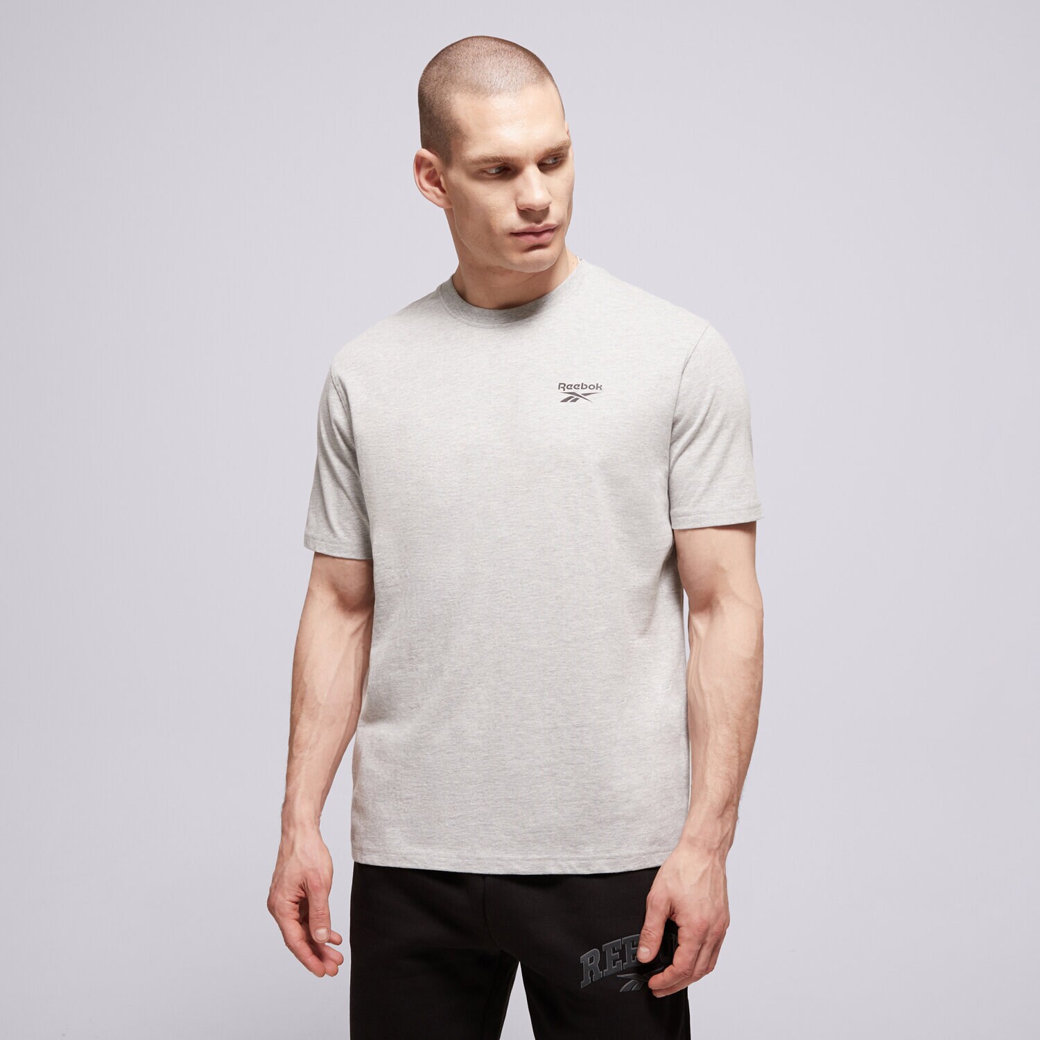 Bărbați tricou REEBOK TRICOU CODY SMALL LOGO CREW NECK 100240909 Gri