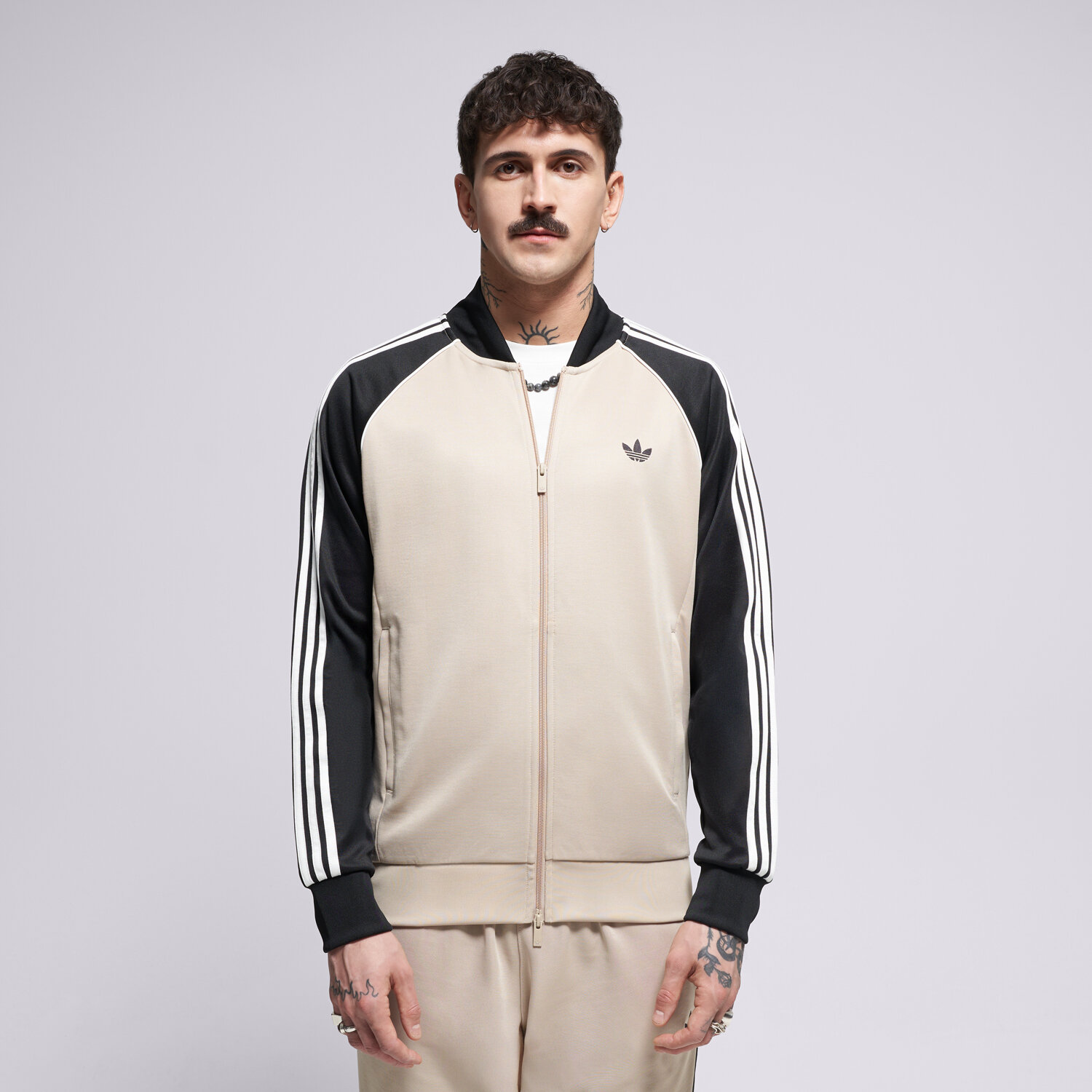 Bărbați bluză ADIDAS BLUZĂ SST TT KE7963 Bej