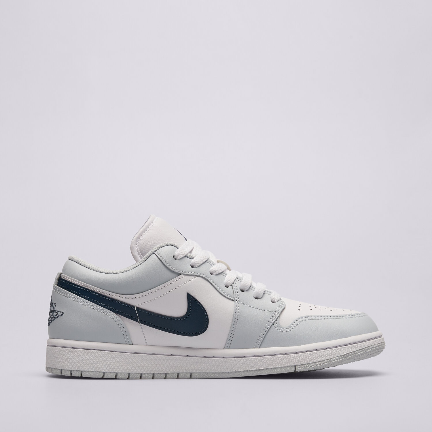 Barbați pantofi sport AIR JORDAN 1 LOW  553558-400 Albastru