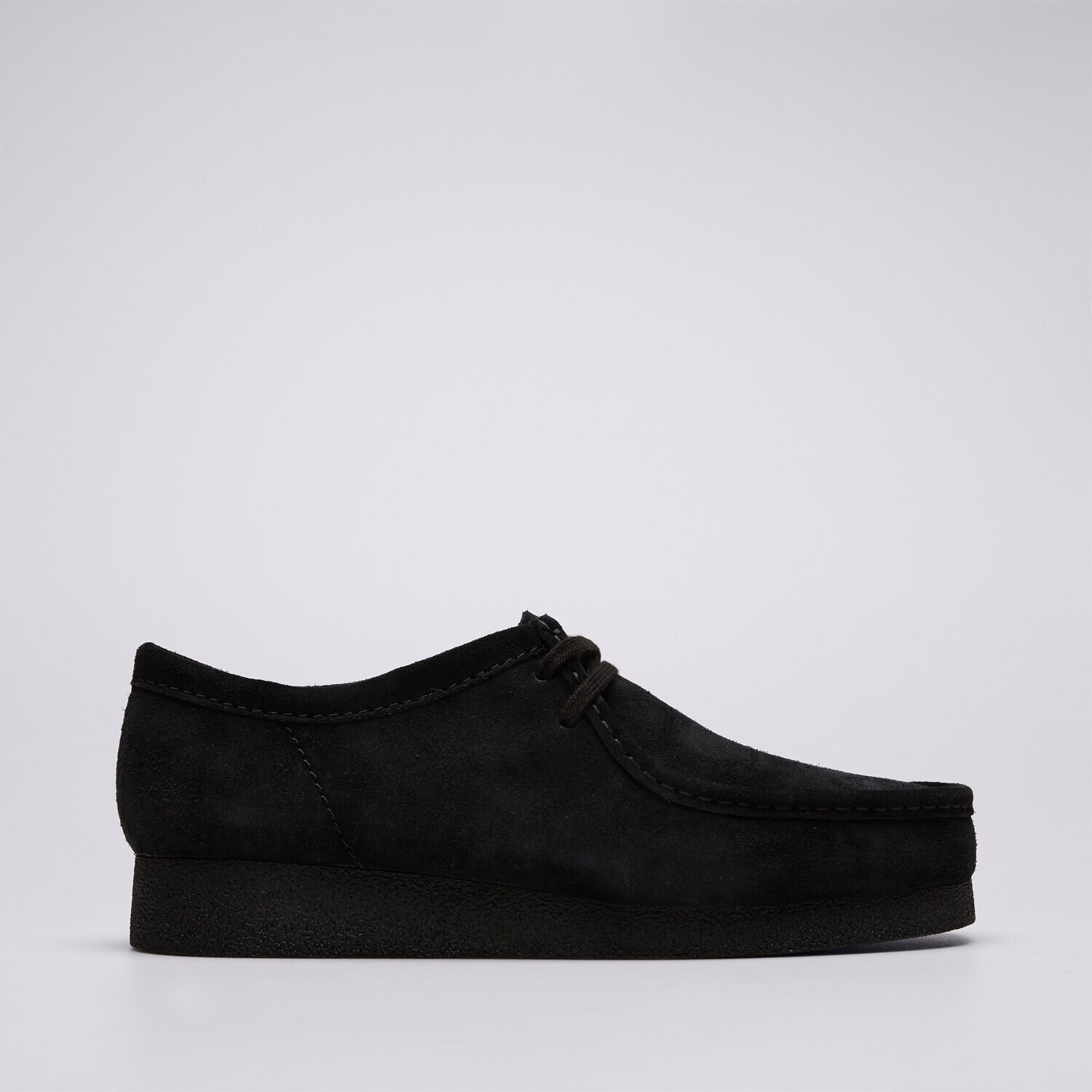 Bărbați casual CLARKS WALLABEEEVO 26172820 Negru