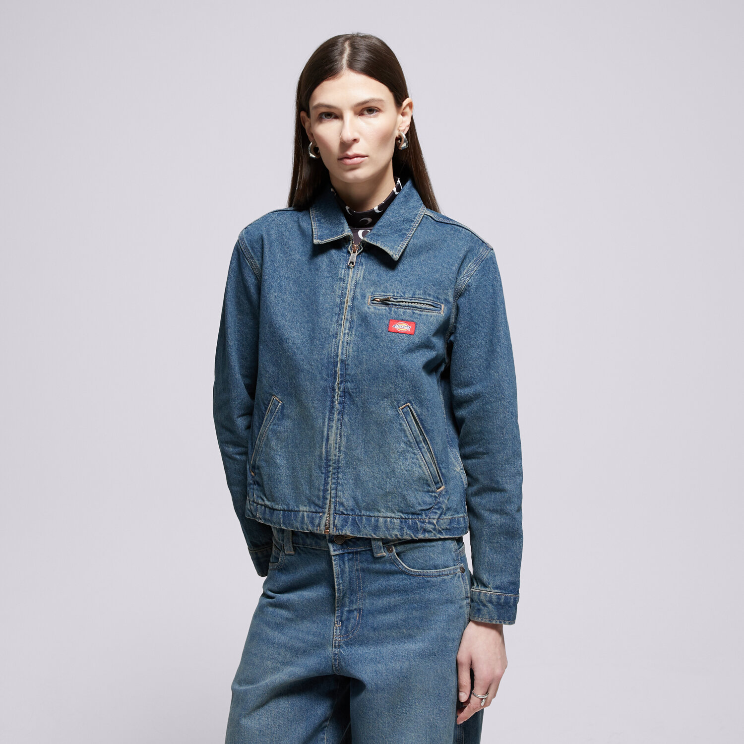 Femei jachetă DICKIES DENIM PAINTER JACKET W  DK0A883EL231 Albastru