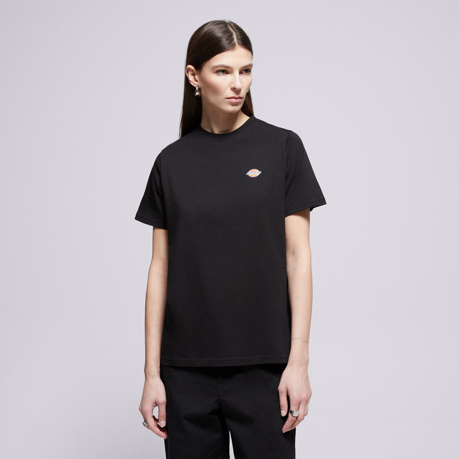 Femei tricou DICKIES TRICOU MAPLETON SS TEE DK0A4XDABLK1 Negru