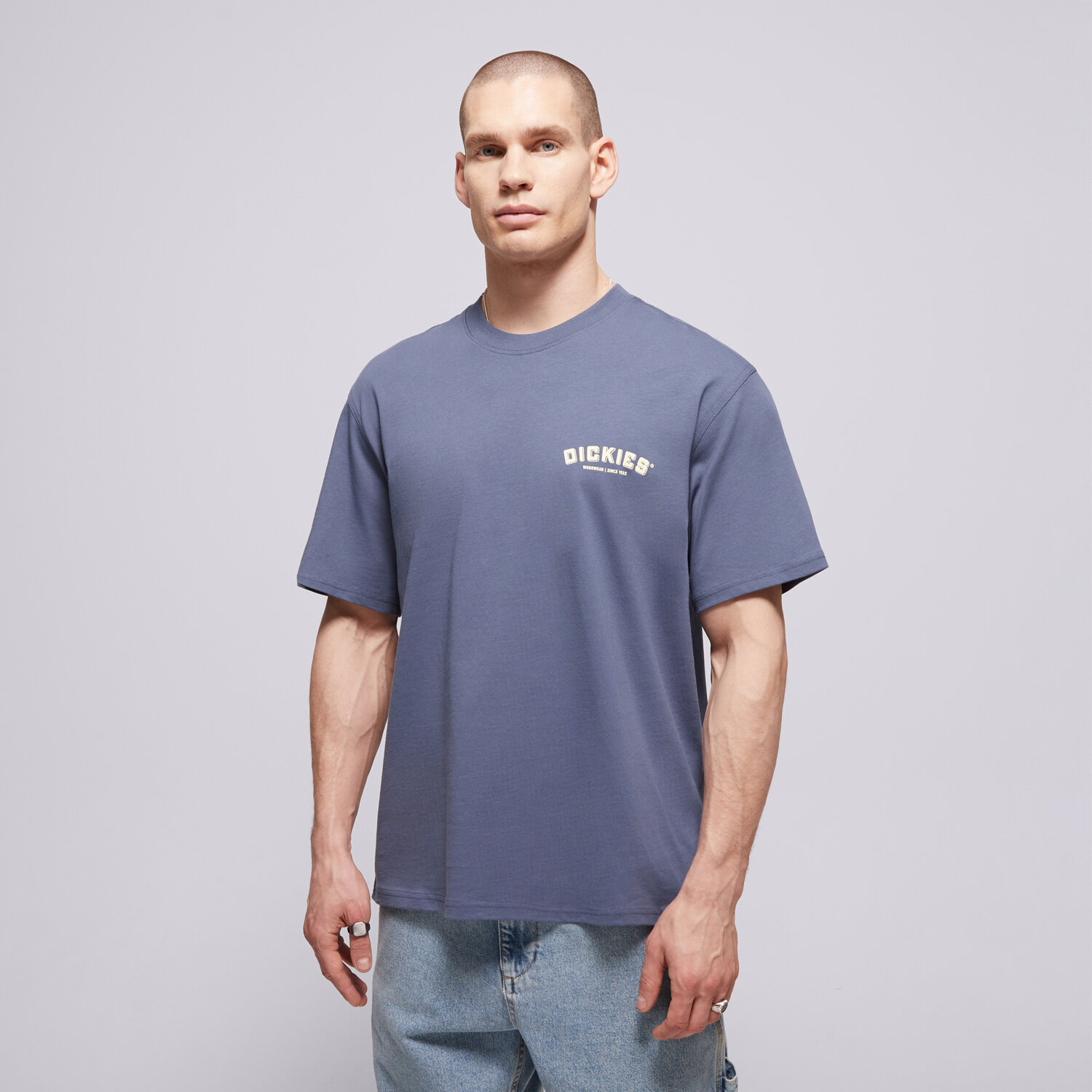Bărbați tricou DICKIES TRICOU BUILDER TEE DK0A85SYRI21 Albastru