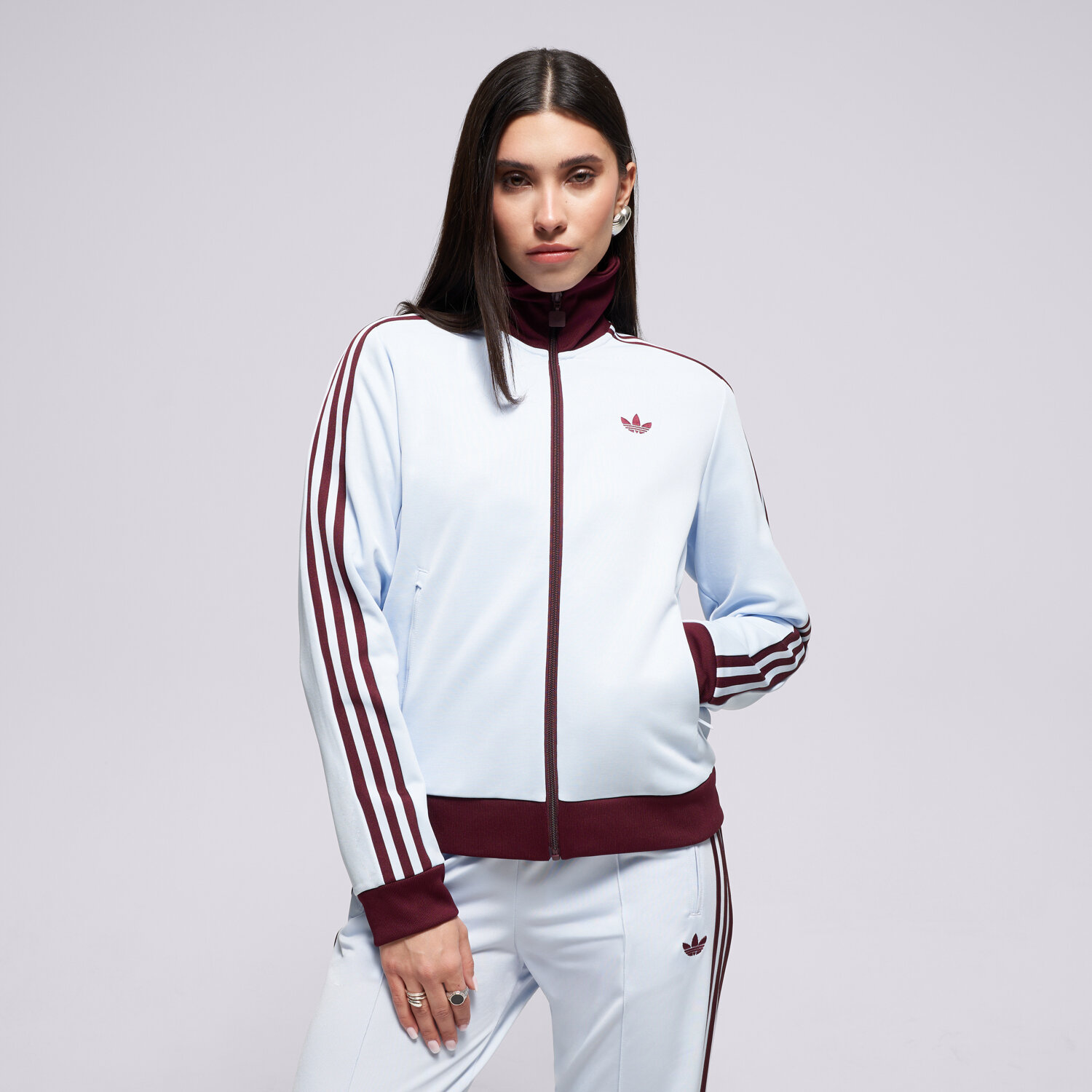 Femei bluză ADIDAS BLUZĂ CLASSIC TT KD3741 Albastru