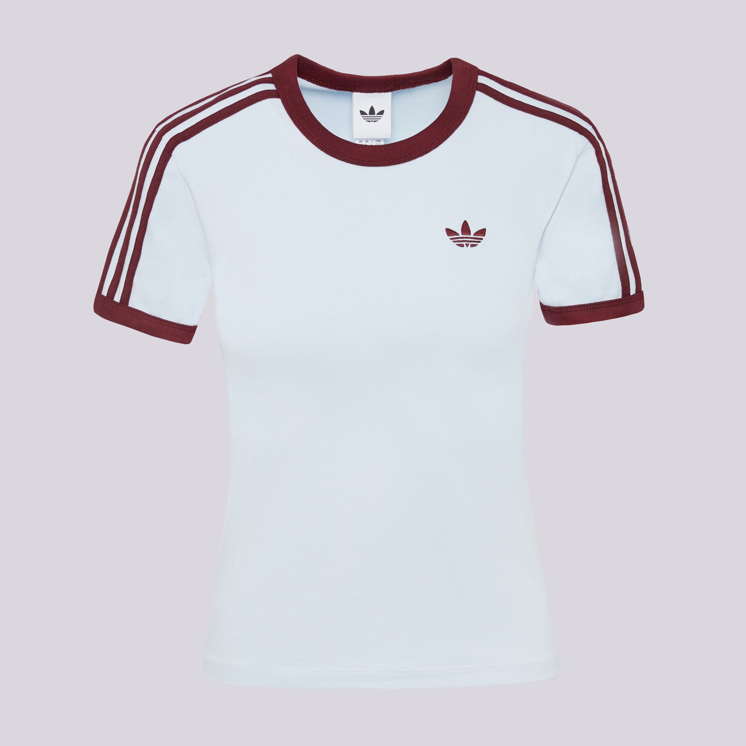 Femei tricou ADIDAS TRICOU 3S TEE SLIM KD3684 Albastru