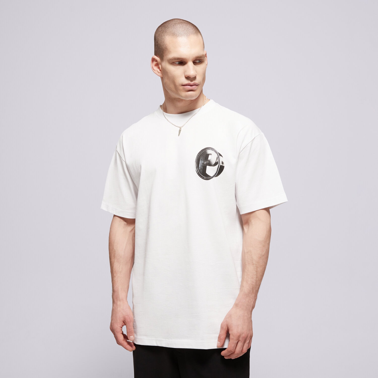 Bărbați tricou PROSTO TRICOU P RIM WHITE KL261MTEE1162 Alb